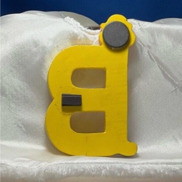 Sevi Hand Painted Alphabet Letters Wood Multicolor - Picture 5 of 15